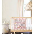Baby 9 Cepli Bağlamalı Beşik Kenarı Düzenleyici (pembe)