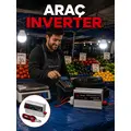 1500w Araç İnvertörü Güçlü Priz Çıkış