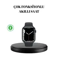 1.9 İnç Akıllı Saat – Bluetooth 5.0, Kablosuz Şarjlı, Ip68 Su Geçirmez Akıllı Saat