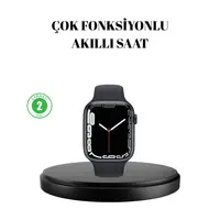 1.9 İnç Akıllı Saat – Bluetooth 5.0, Kablosuz Şarjlı, Ip68 Su Geçirmez Akıllı Saat