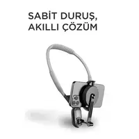 360 Derece Ayarlanabilir Boyun Askılı Manyetik Telefon Tutucu