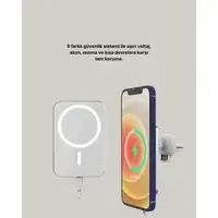 15w Araç Telefon Tutucu Kablosuz Hızlı Şarj Özellikli