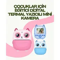 Anında Yazdıran Kamera – Çocuklara Uygun, Hafif Ve Renkli