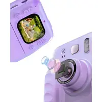 Eğitici Çocuk Kamerası Anında Fotoğraf Baskı 4 Rulo Kağıt Ve 5 Kalem Hediyeli
