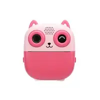 Çocuklar İçin Baskılı Mini Kamera 6 Kalem 5 Kağıt Rulosu Hediyeli Eğlenceli Fotoğraf Makinesi
