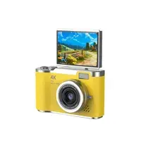 48 Mp 4k Dijital Kamera Flip Ekranlı Vlog Selfie Çekim Profesyonel Fotoğraf Makinesi