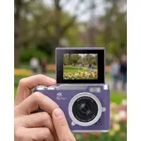 48 Mp Dijital Fotoğraf Makinesi 4k Video Flip Ekranlı Kompakt