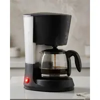 1.2 Litre Filtre Kahve Makinesi Damlama Emniyetli Cam Karaflı