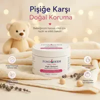 Bebek Pişik Kremi Çinko Oksit Ve Lanolin İçerikli Bariyer Krem Yoğun Onarıcı Cilt Bakım Kremi