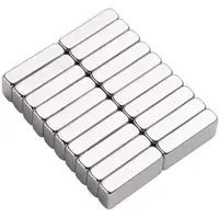 10 Adet 20x10x5 Mm Neodyum Magnet N35 Güçlü Mıknatıs Köşeli Ve Dayanıklı Nikel Kaplama