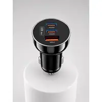 12v 24v Uyumlu 60w Araç İçi Şarj Adaptörü Çoklu Hızlı Şarj Cihazı
