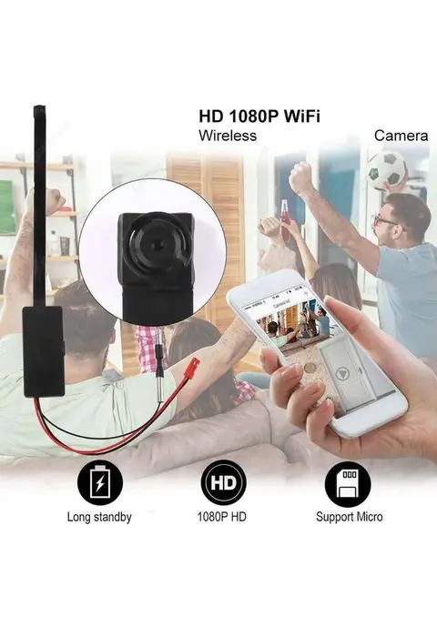 1080p Ip Modül Full Hd Wifi Kamera Güvenlik Bakıcı Kamerası