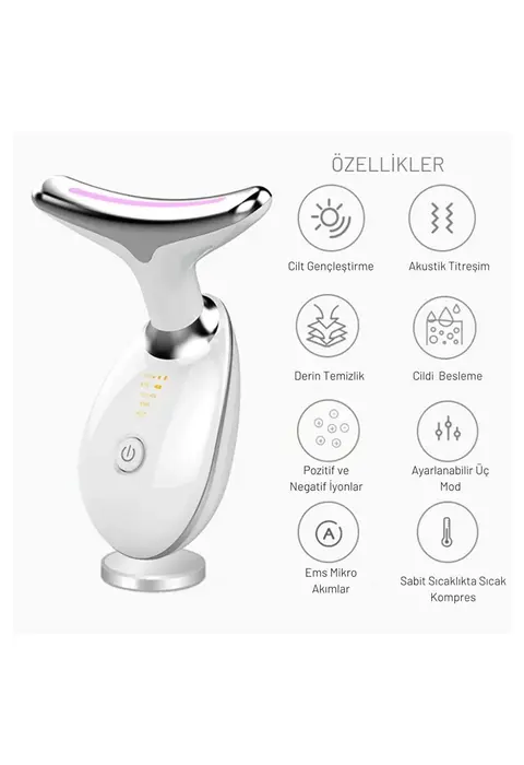 Yüz Ve Boyun Kırşıklık Giderici Ems Güzellik Cihazı ( Gıdık,sarkma,kırışıklık)