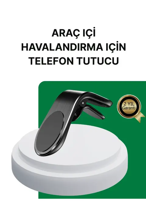 360° Ayarlanabilir Araç Telefon Tutucu – Tüm Telefonlarla Uyumlu