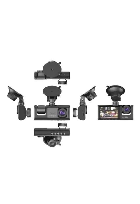 1. 3 Kameralı Full Hd Araç Kamerası – Ön, İç Ve Arka Görüş İle %100 Kapsama