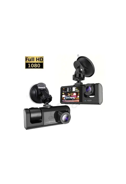 1. 3 Kameralı Full Hd Araç Kamerası – Ön, İç Ve Arka Görüş İle %100 Kapsama