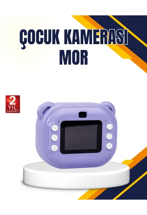 18 Efektli Şipşak Kamera – Oyunlu, Müzik Çalarlı Ve Anında Baskı Özellikli