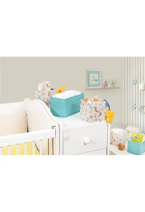 Baby 3'lü Kullanışlı Çekmece Düzenleyici Çok Amaçlı Organizer Kutu (yeşil)