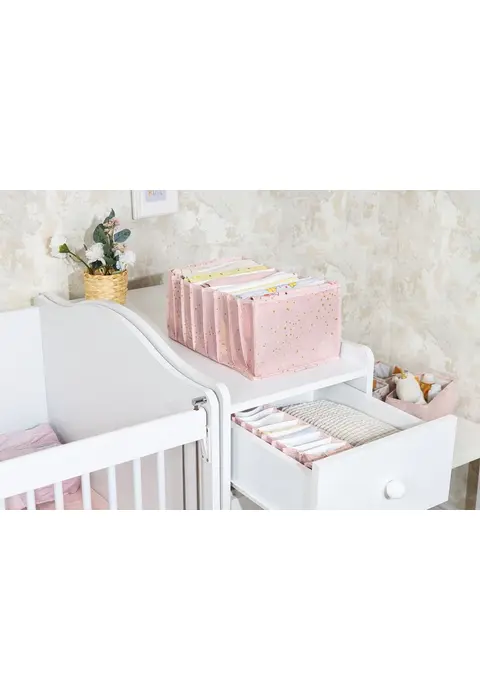 Baby Akordiyon Organizer Çekmece Düzenleyici Large (pembe) -04089