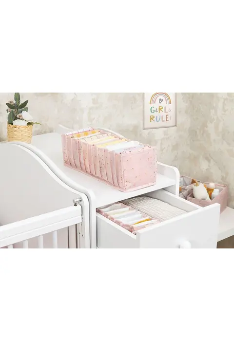 Baby Akordiyon Organizer Çekmece Düzenleyici Medium (pembe) - 04096