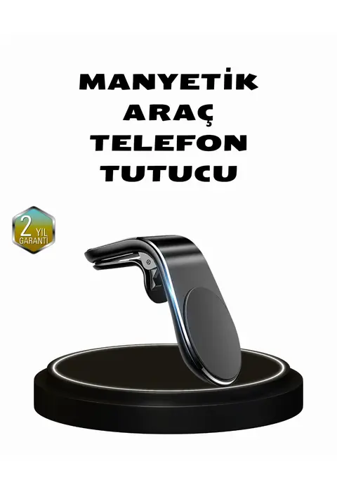 360° Dönebilen Manyetik Araç Telefon Tutucu Sarsıntısız Ve Şık Tasarımlı