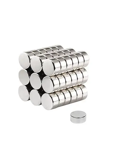 100 Lü 8x3mm Yuvarlak Neodyum Mıknatıs