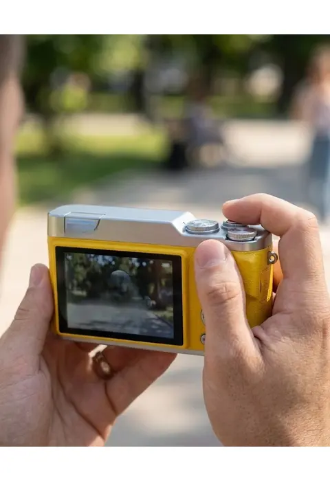 Dijital Kamera 18x Zoom Flip Ekran Uzun Pil Ömrü