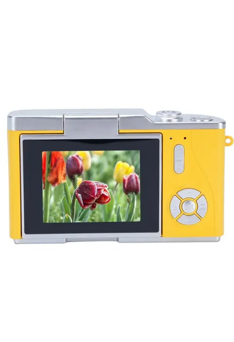 Dijital Kamera 18x Zoom Flip Ekran Uzun Pil Ömrü