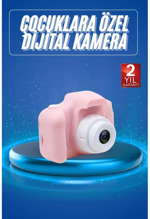 2.0 Inç Ekran Mini 1080p Hd Çocuk Kamera Dijital Fotoğraf Makinesi