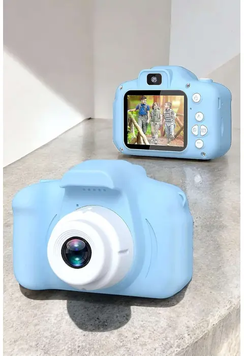 Çocuklara Özel Dijital Fotoğraf Makinesi Mini 1080p Hd Kaliteli