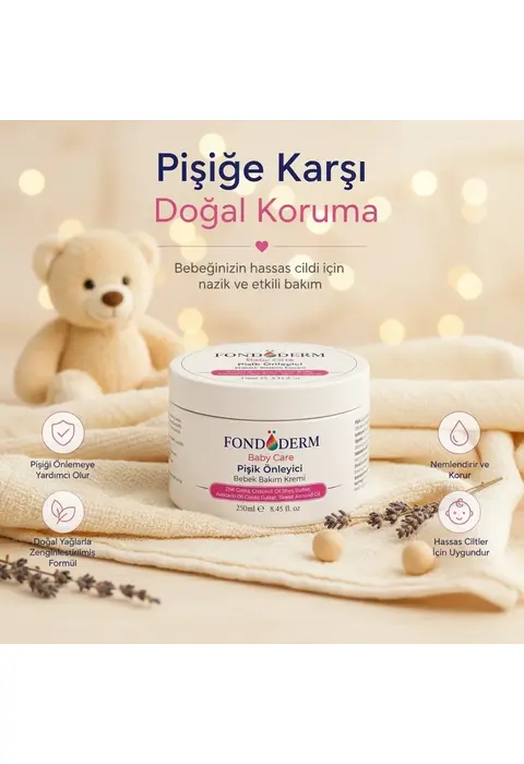 Bebek Pişik Kremi Çinko Oksit Ve Lanolin İçerikli Bariyer Krem Yoğun Onarıcı Cilt Bakım Kremi