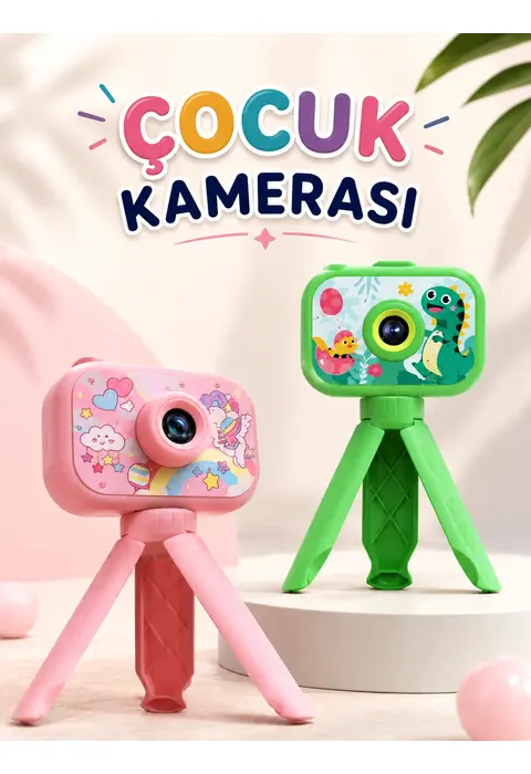 Çocuklara Özel Dijital Lcd Ekran 1080p Hd Görüntü Kaliteli
