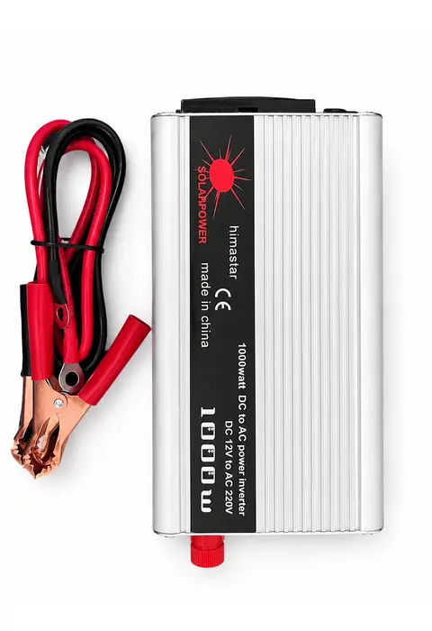1000 Watt Oto İnvertör Elektrik Dönüştürücü Ev Tipi Priz