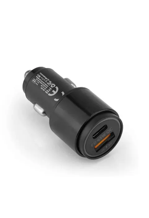 45w Pd Usb Oto Şarj Kafa Hızlı Şarj Çakmaklık Adaptörü, Usb-c Ve Usb-a Çıkışlı, İphone Ve Android Uyumlu