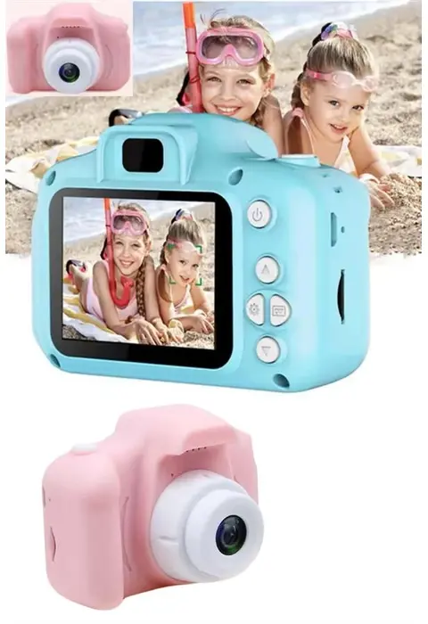 Dijital Fotoğraf Makinesi Çocuk Mini 1080p Hd Kaliteli Renkli