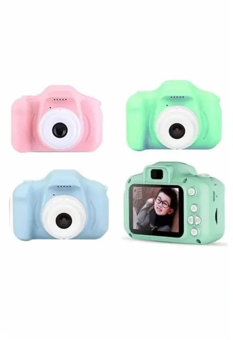 Dijital Fotoğraf Makinesi Çocuk Mini 1080p Hd Kaliteli Renkli