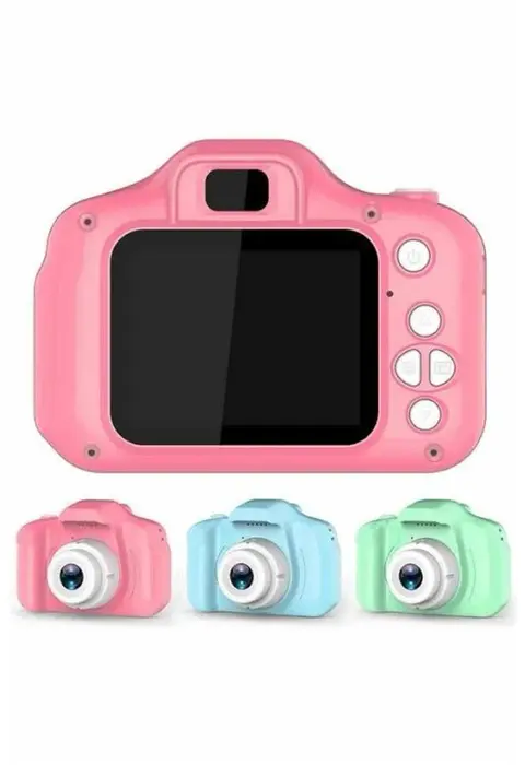 Dijital Fotoğraf Makinesi Çocuk Mini 1080p Hd Kaliteli Renkli