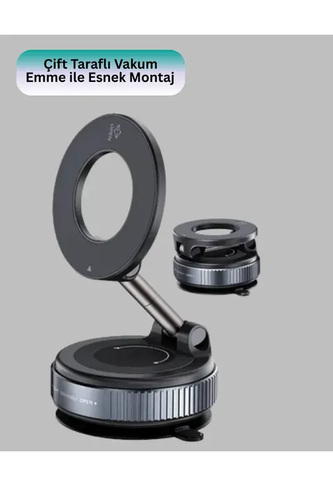 360 Derece Ayarlanabilir Manyetik Araç Telefon Standı Yeni Nesil