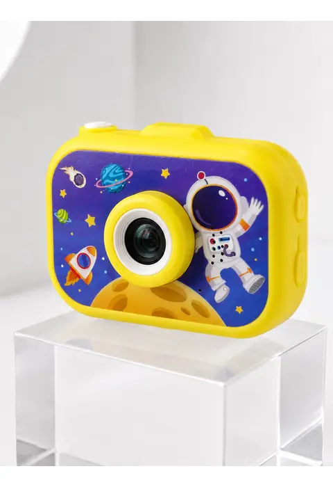 Çocuk Fotoğraf Makinesi Hd Video Kayıt Özellikli 2.0 İnç Ekranlı Type-c Şarjlı Dijital Kamera