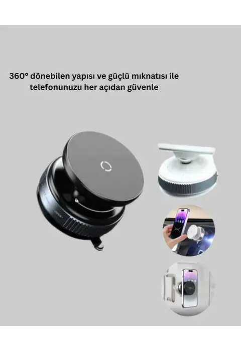 16 Mıknatıslı Araç Telefon Tutucu Kaymaz Ve Güvenli
