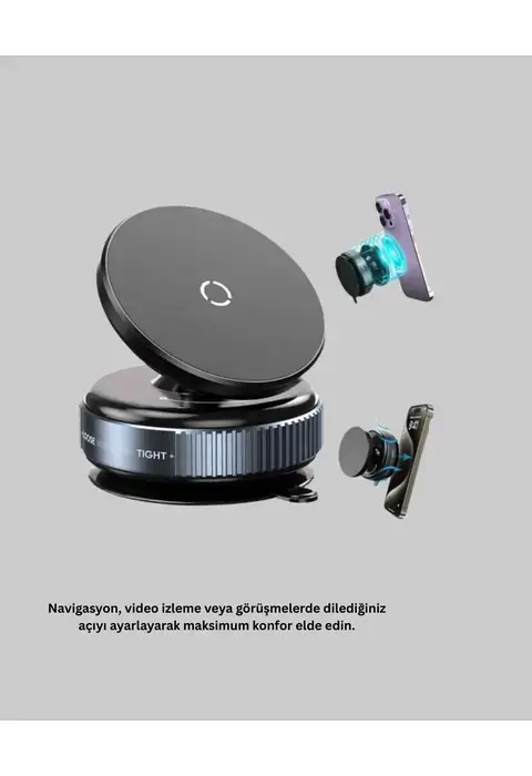 16 Mıknatıslı Araç Telefon Tutucu Kaymaz Ve Güvenli