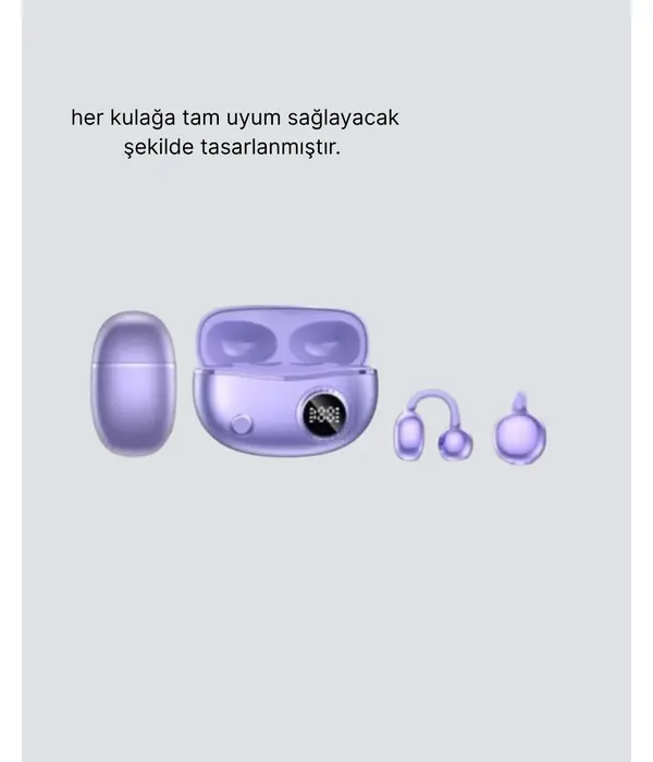 Yxg10 Spor Tipi Kulak Arkası Kulaklık Kaymaz Aerodinamik Tasarım