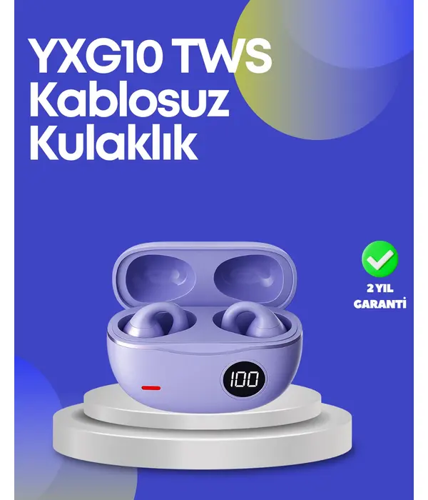 Yxg10 Bluetooth Kulaklık – Cilt Dostu, Uzun Pil, Çift Dil Destekli Akıllı Tasarım