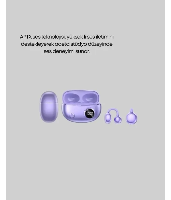 Yxg10 Kablosuz Kulaklık – Bluetooth 5.4, Dokunmatik, Led Ekranlı Şarj Kutusu