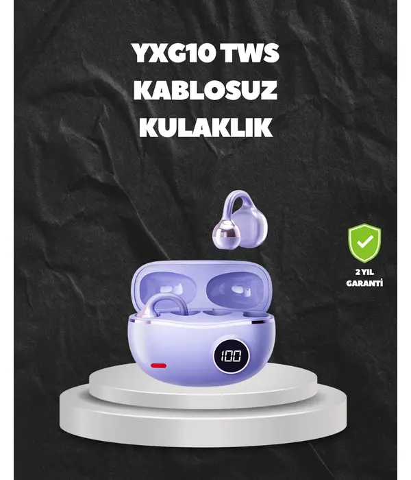 Yxg10 Tws Kablosuz Kulak İçi – Elık Kemiği İletimli, Şık Ve Hafif
