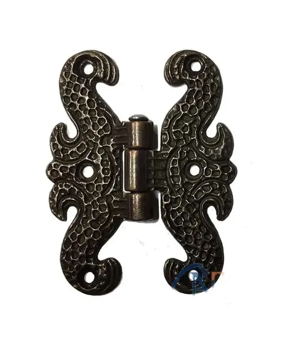 Zamak Kelebek Menteşe - Büyük, 50x67mm, Oksit, 100 Adet