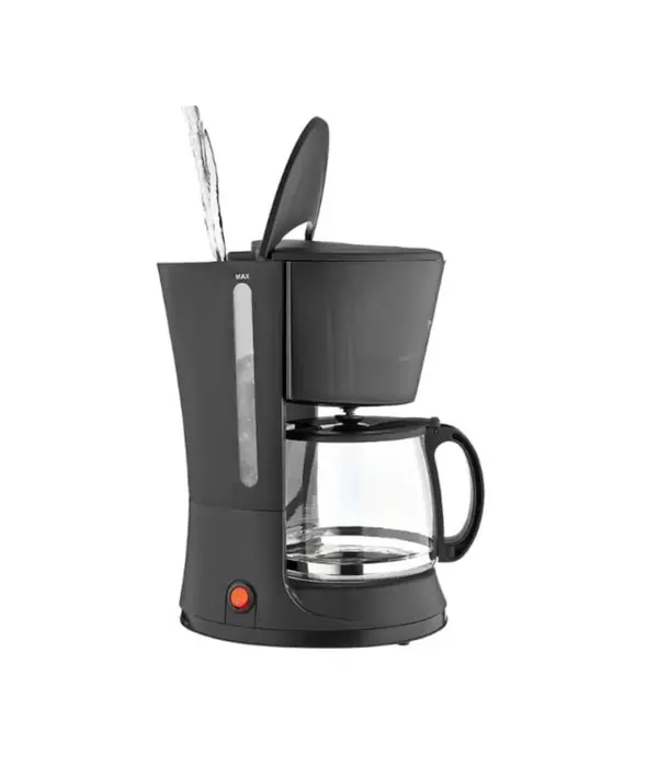 1.2 Litre Filtre Kahve Makinesi Damlama Emniyetli Cam Karaflı