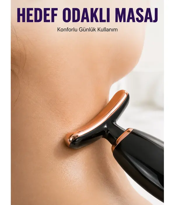 Yüz Ve Boyun İçin Cilt Sıkılaştırıcı Masaj Cihazı Yeni Nesil