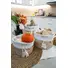 Yuvarlak Katlanabilir Çok Amaçlı Saklama Organizer Kutu Keçe Sepet (maxi) - 03396