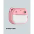 Çocuklar İçin Şipşak Yazıcı Kamera 24mp Hd Çift Lensli Termal Baskılı